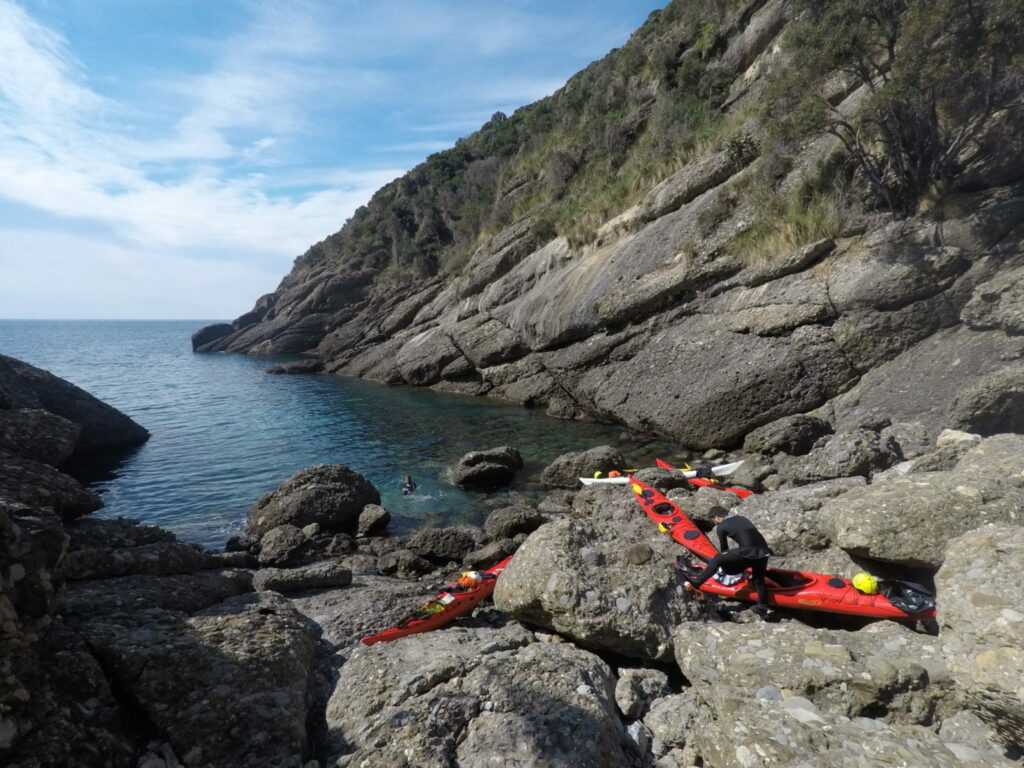 cala dell'oro -amp portofino - kayak