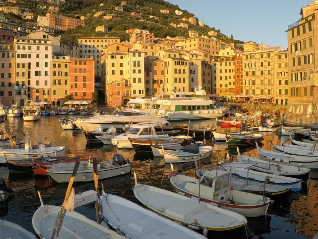 camogli vista dal molo